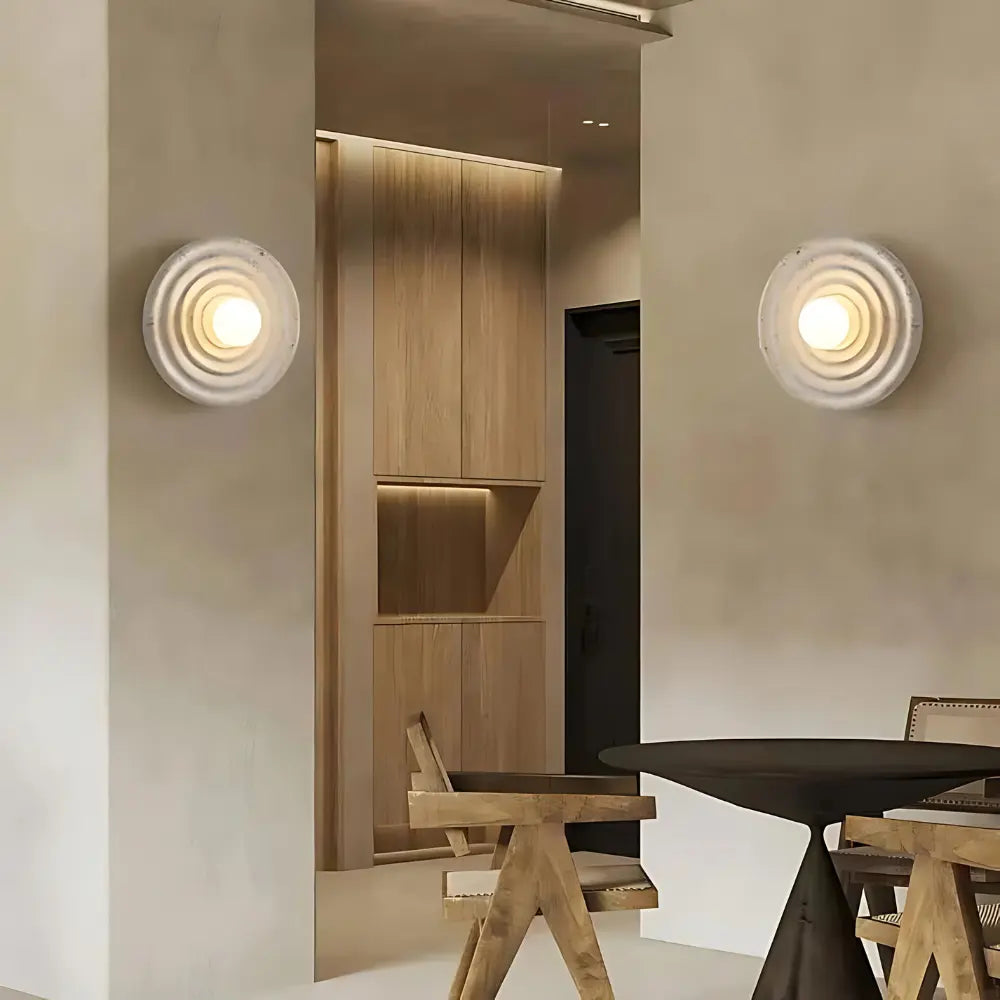Japandi Lampa Ścienna LED Dekoracyjna
