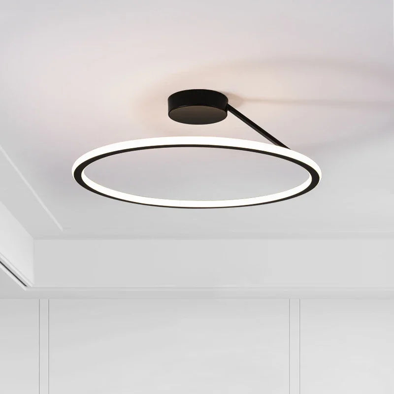 Nowoczesna Okrągła Lampa Sufitowa LED Z Regulacją Barwy