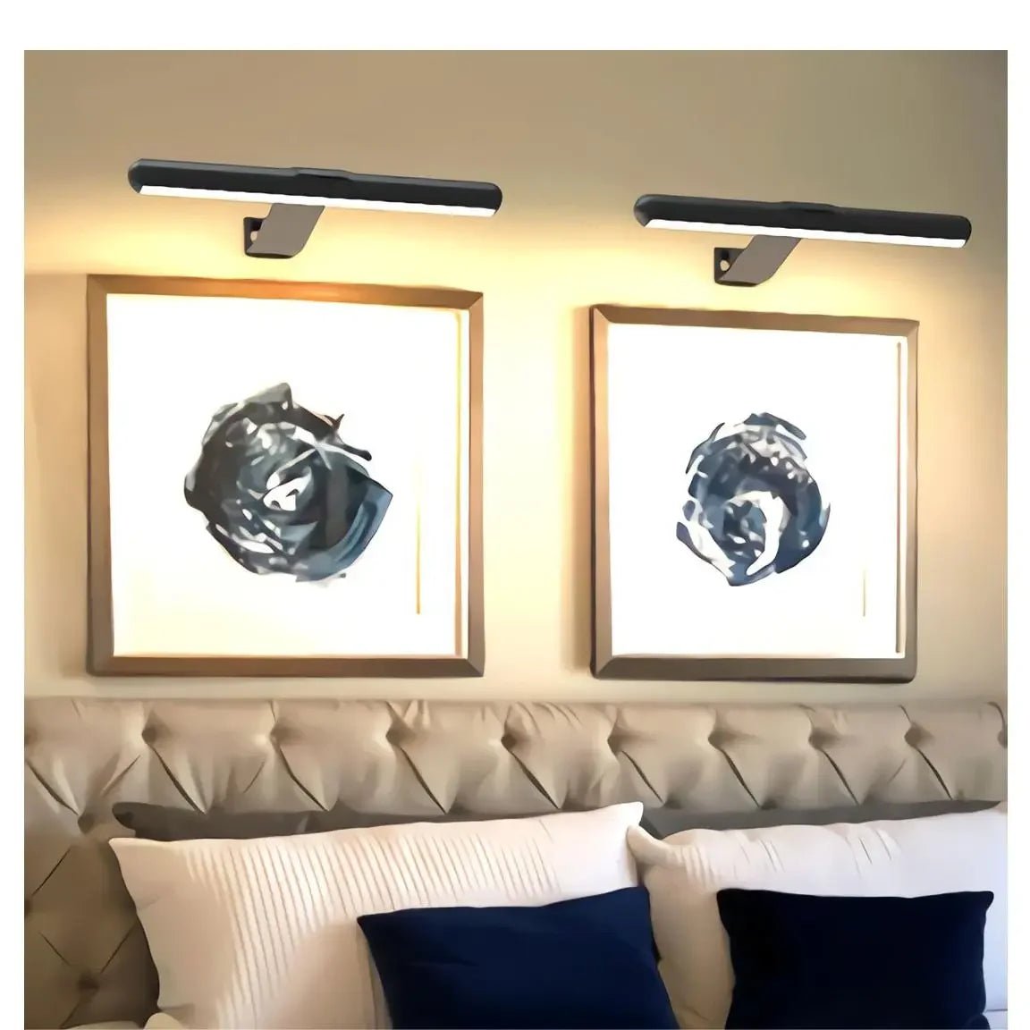 Bezprzewodowa Lampa Ścienna LED do Oświetlenia Obrazów View 16