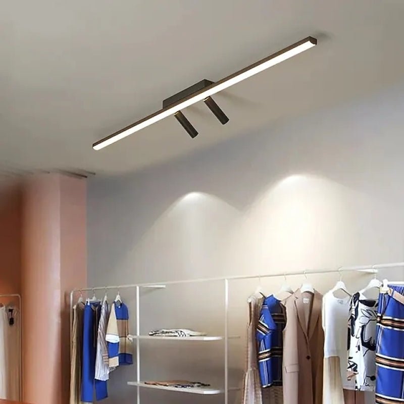 Nowoczesna Lampa Sufitowa Reflektorek Liniowa LED Angle