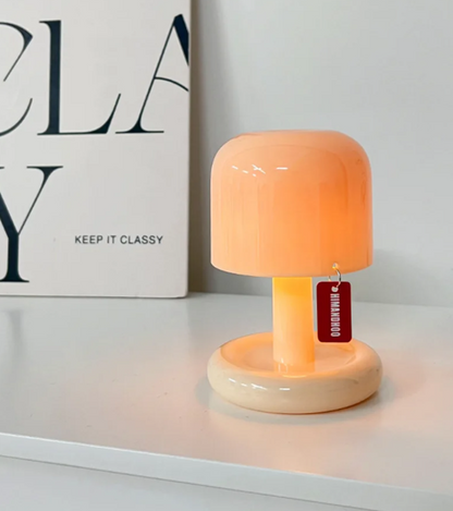 Bezprzewodowa Mini Lampka Stołowa LED Nowoczesna Lampka Nocna