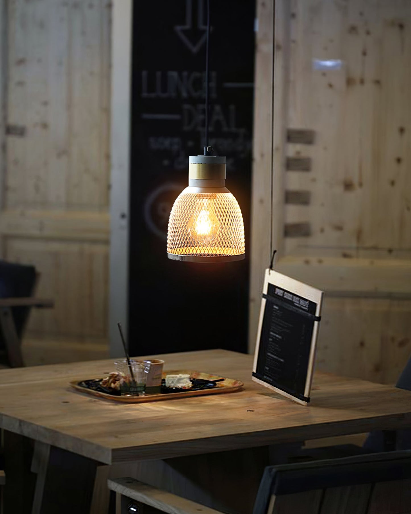 Industrialna Lampa Wisząca LED Cylindryczna