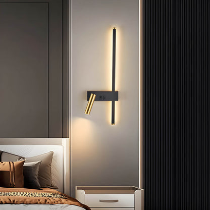 Kinkiet LED Nowoczesna Lampa Ścienna Minimalistyczna Z Punktem