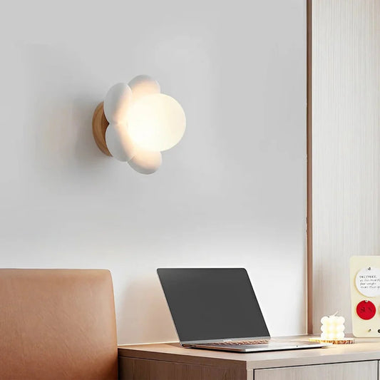 Kinkiet Ścienny LED Kwiatowa Lampa Dekoracyjna