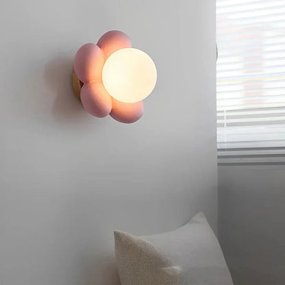 Kinkiet Ścienny LED Kwiatowa Lampa Dekoracyjna