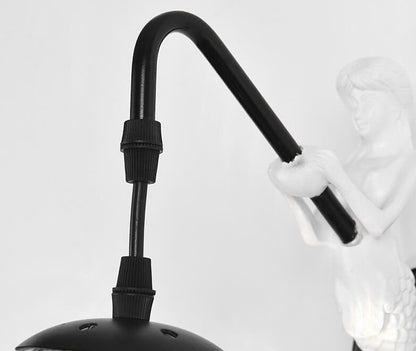 Kinkiet Ścienny Syrena Vintage Kula LED