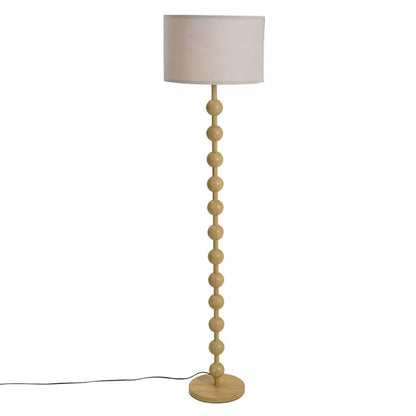 Stojací lampa s válcovým stínidlem