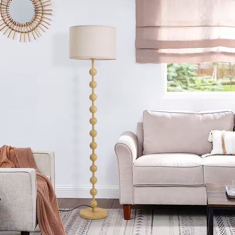 Lampa Podłogowa z Cylindrycznym Kloszem
