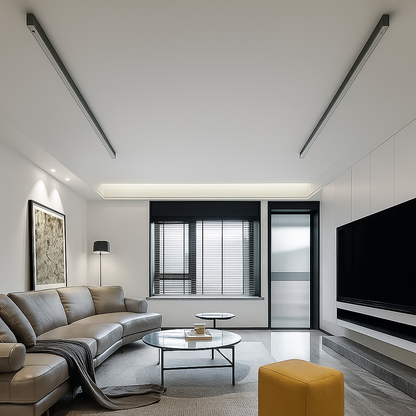 Lampa Sufitowa LED Liniowa Minimalistyczna Plafoniera Do Kuchni Korytarza I Biura