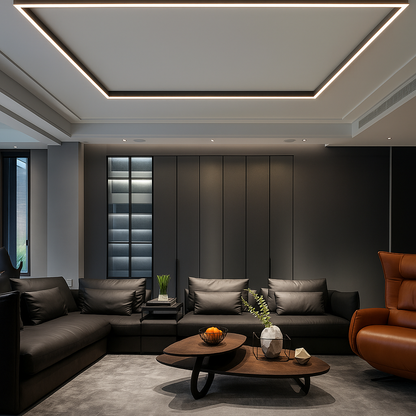 Lampa Sufitowa LED Liniowa Minimalistyczna Plafoniera Do Kuchni Korytarza I Biura