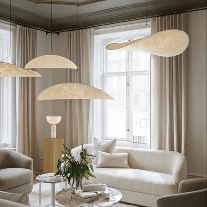 Lampa Wisząca Japandi LED Nowoczesna Designerska Oprawa