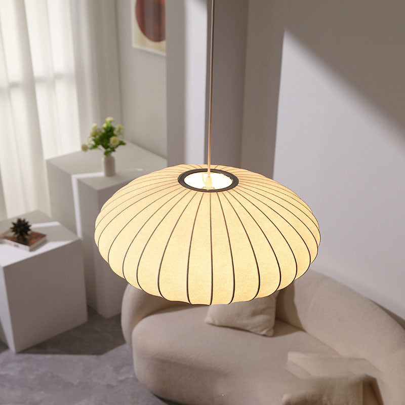 Lampa Wisząca Japandi Owalna Nad Stół