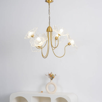Lampa Wisząca Kwiatowa Żyrandol Nowoczesne Oświetlenie