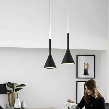 Lampa Wisząca LED Minimalistyczna Stożkowa