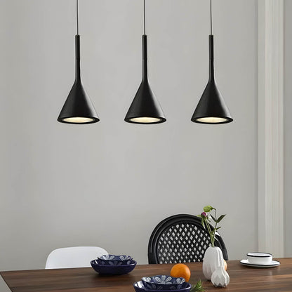 Lampa Wisząca LED Minimalistyczna Stożkowa