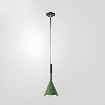 Lampa Wisząca LED Minimalistyczna Stożkowa
