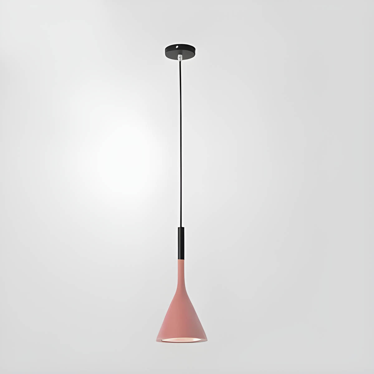 Lampa Wisząca LED Minimalistyczna Stożkowa