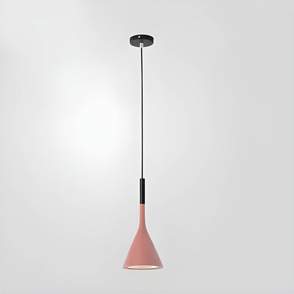 Lampa Wisząca LED Minimalistyczna Stożkowa