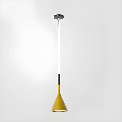 Lampa Wisząca LED Minimalistyczna Stożkowa