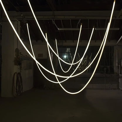 Lampa Wisząca LED Nowoczesne Oświetlenie Dimbowalne