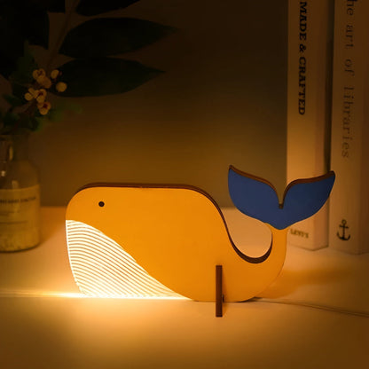 Lampka Dziecięca LED Z Motywem Zwierząt Nocna