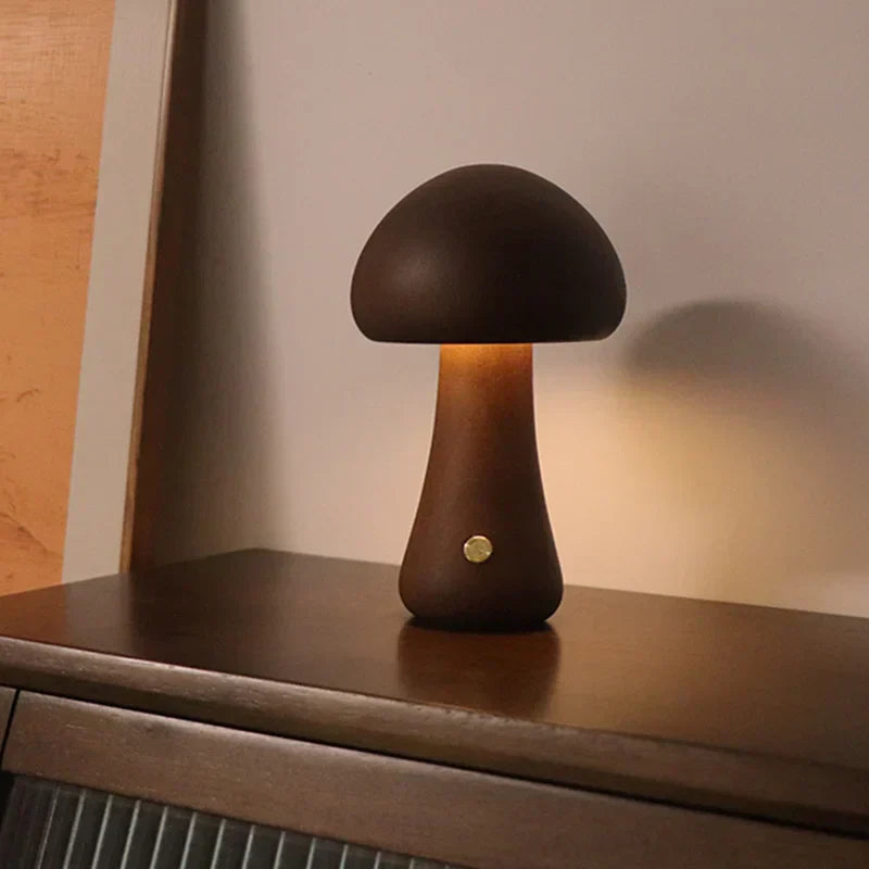 Lampka Nocna Grzybek Ładowalna Dotykowa Ściemniana Do Sypialni I Pokoju Dziecięcego