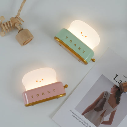 Lampka Nocna Toast LED Ściemniana Przenośna
