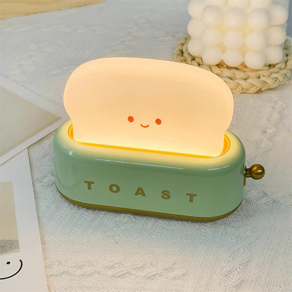 Lampka Nocna Toast LED Ściemniana Przenośna
