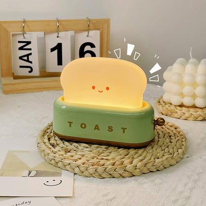 Lampka Nocna Toast LED Ściemniana Przenośna