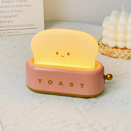 Lampka Nocna Toast LED Ściemniana Przenośna