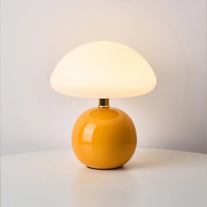 Lampka Stołowa Grzybek Bauhaus Nowoczesna LED