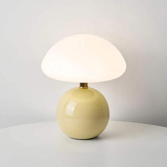 Lampka Stołowa Grzybek Bauhaus Nowoczesna LED