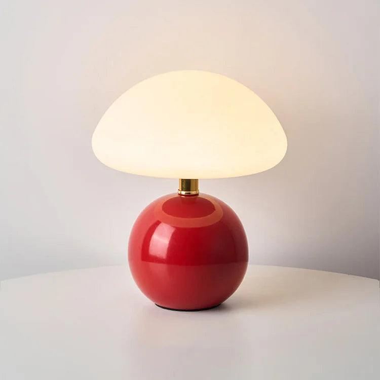 Lampka Stołowa Grzybek Bauhaus Nowoczesna LED