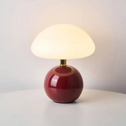 Lampka Stołowa Grzybek Bauhaus Nowoczesna LED