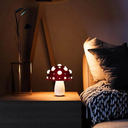 Lampka Stołowa Grzybek LED Dimmowalna Lampa Nocna