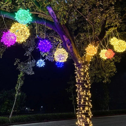 Lampki Ogrodowe LED Dekoracyjne Kule Świetlne