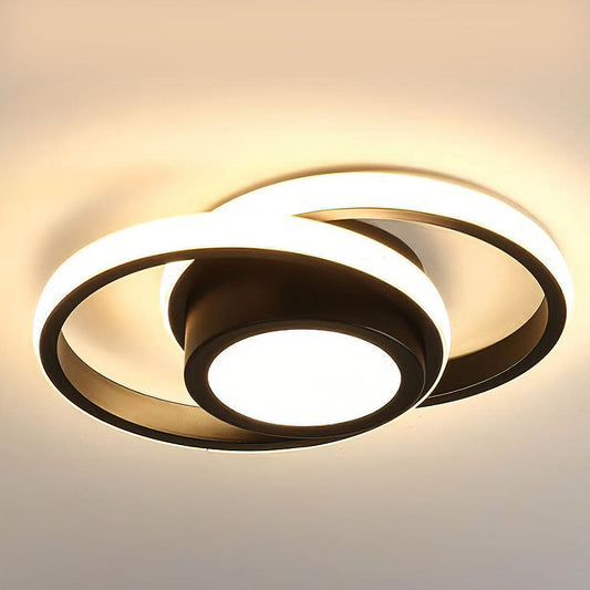 Minimalistyczna Lampa Sufitowa LED Plafon Nowoczesne Oświetlenie Wnętrz