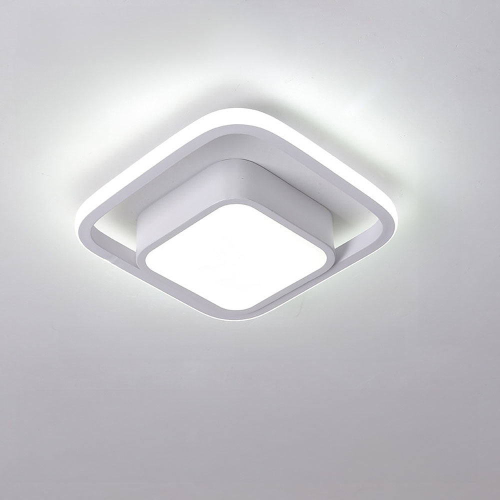 Minimalistyczna Lampa Sufitowa LED Plafon Nowoczesne Oświetlenie Wnętrz