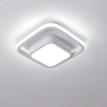 Minimalistyczna Lampa Sufitowa LED Plafon Nowoczesne Oświetlenie Wnętrz