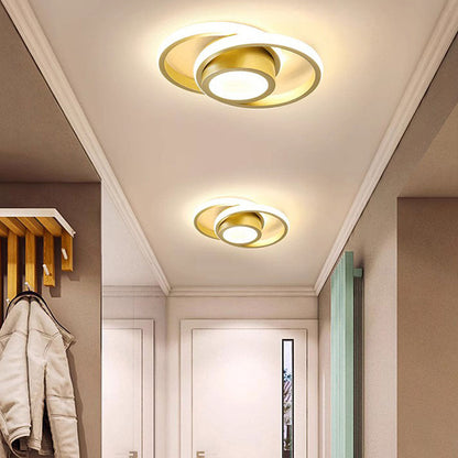 Minimalistyczna Lampa Sufitowa LED Plafon Nowoczesne Oświetlenie Wnętrz