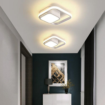 Minimalistyczna Lampa Sufitowa LED Plafon Nowoczesne Oświetlenie Wnętrz