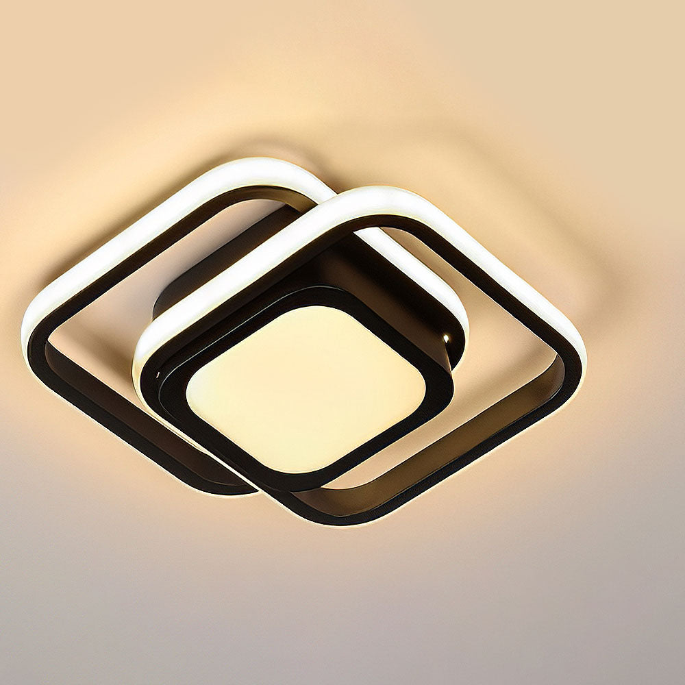 Minimalistyczna Lampa Sufitowa LED Plafon Nowoczesne Oświetlenie Wnętrz