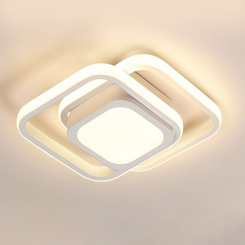 Minimalistyczna Lampa Sufitowa LED Plafon Nowoczesne Oświetlenie Wnętrz