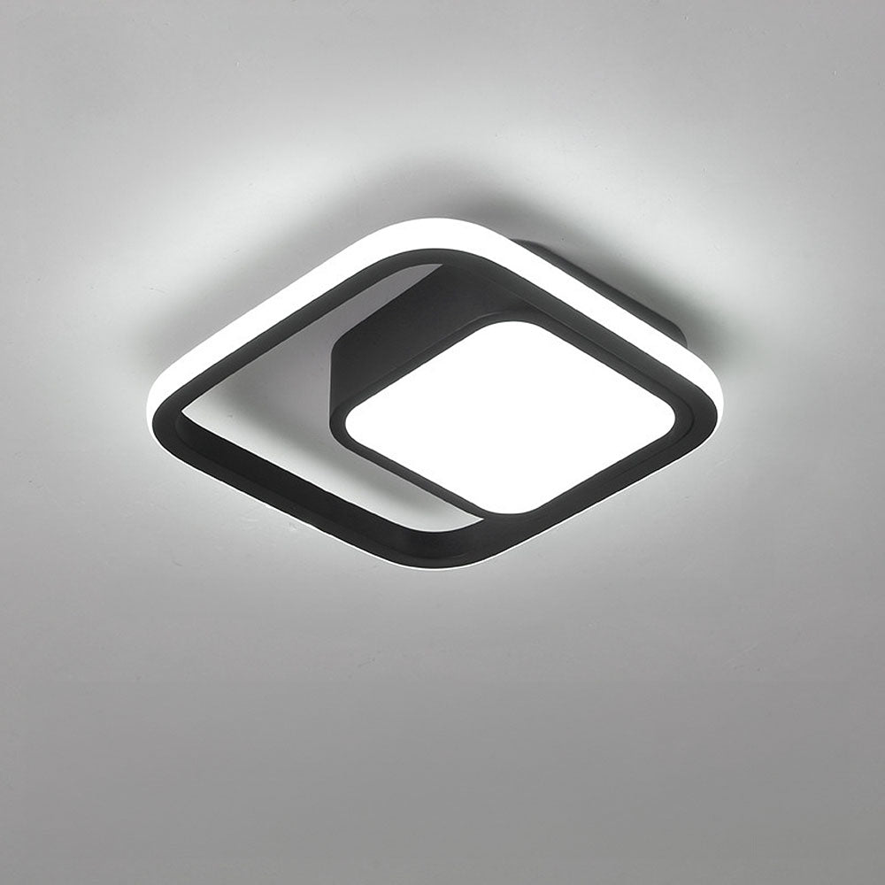 Minimalistyczna Lampa Sufitowa LED Plafon Nowoczesne Oświetlenie Wnętrz