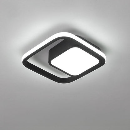 Minimalistyczna Lampa Sufitowa LED Plafon Nowoczesne Oświetlenie Wnętrz