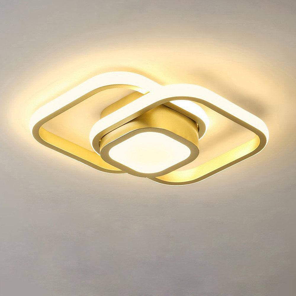 Minimalistyczna Lampa Sufitowa LED Plafon Nowoczesne Oświetlenie Wnętrz