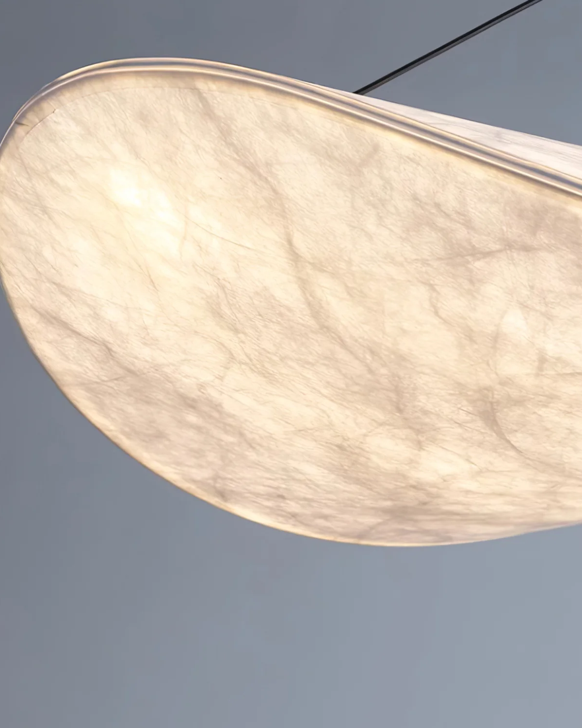 Minimalistyczna Lampa Wisząca LED Japandi Rzeźbiarska Forma