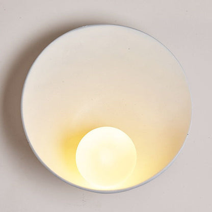 Minimalistyczna Lampa Ścienna Kinkiet Okrągły