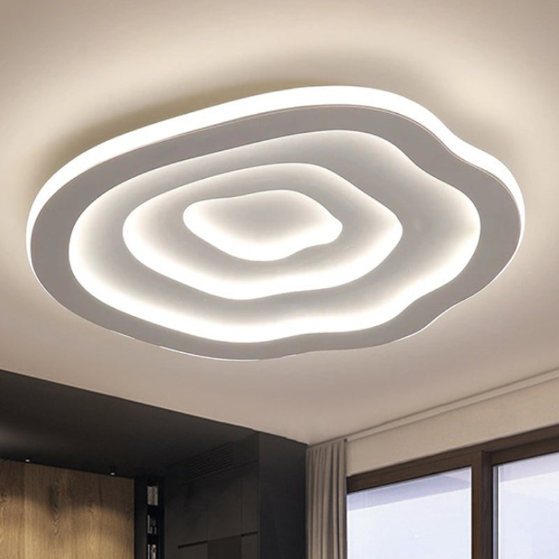 Nowoczesna Falista Lampa Sufitowa LED