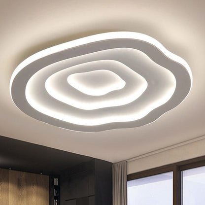 Nowoczesna Falista Lampa Sufitowa LED